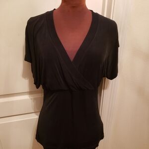 Chico's Black Travelers Top